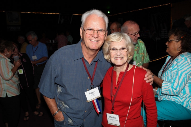 Roger Henson (West 65) and Maxine Henson Funderburke (West 52).